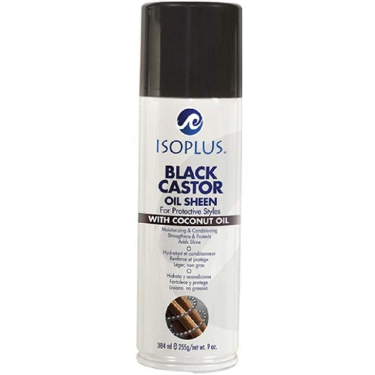 Isoplus Oil Sheen W Black Castor Oil 9oz