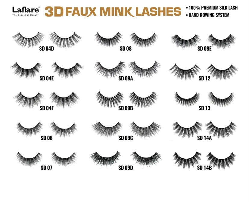 Laflare 3D faux Mink LFSD 35