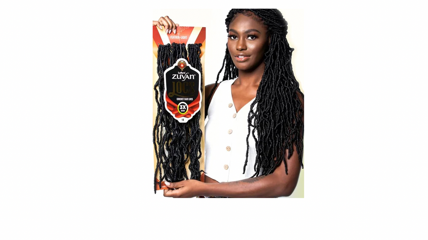 Laflare Zuvan 3X Locs 10”  Color TT1B/BG