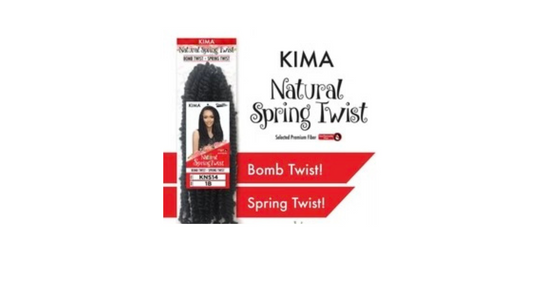 Kima Natural Spring Twist 14” Color BG