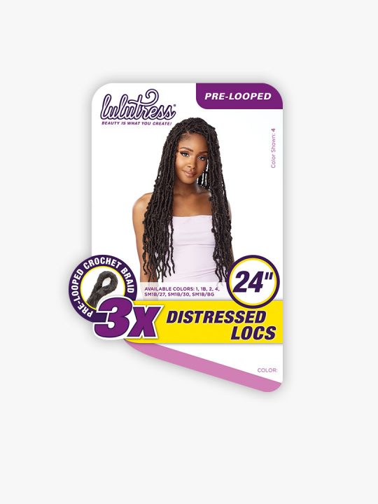 3X Lulutress Distressed Locs 24"