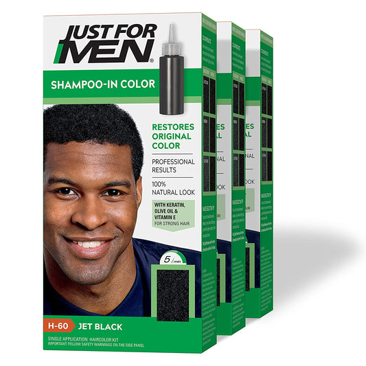 Just 4 Men Jet Black