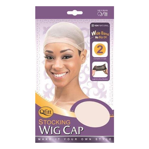 Qfitt Stocking Wig Cap (Beige)