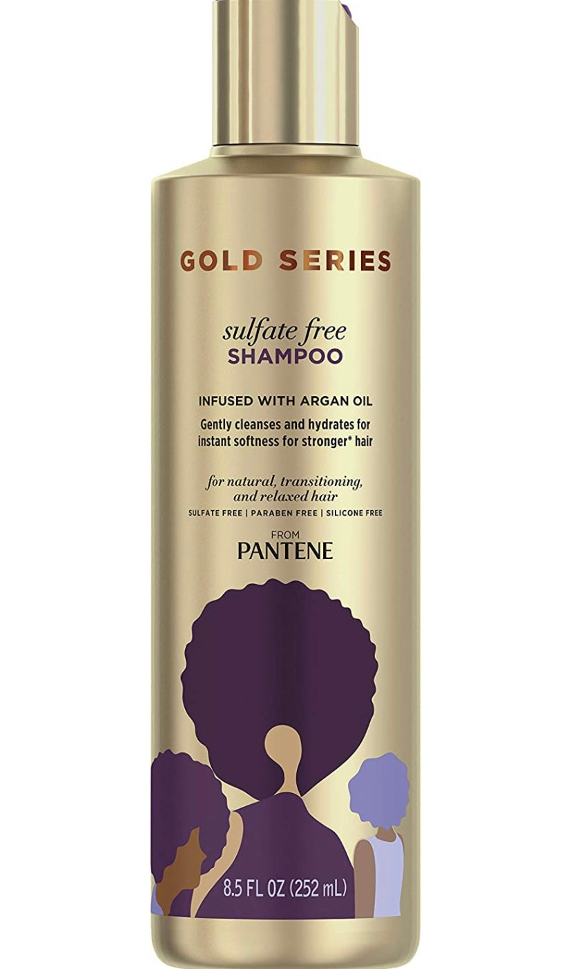 Pantene Gold Series Sulfate Free Shampoo 8.5 fl oz