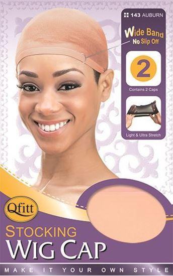 Qfitt Stocking Wig Cap Auburn