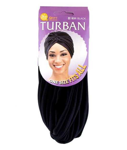 Qfitt Turban Black