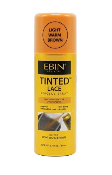 Ebin Tinted Lace Spray Light Warm Brown 2.7 oz